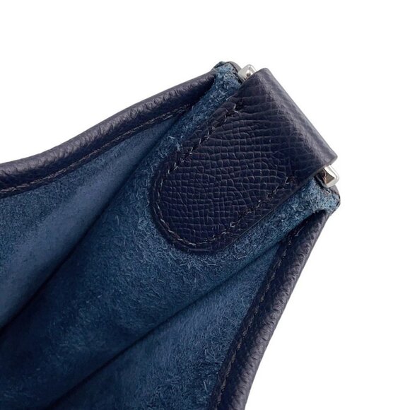 HERMES Evelyne3 Size PM Epsom Blue Indig - Picture 7 of 13